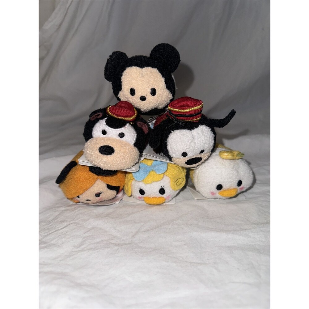 NEW US Disney Parks Tower of Terror Tsum Tsum Mini Plush Complete Set of 6